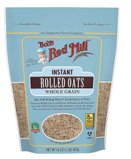 3 PACK of Bobs Red Mill Instant Rolled Oats -- 16 oz