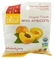 3 PACK of Fruit Bliss Organic Turkish Mini Apricots -- 1.76 oz