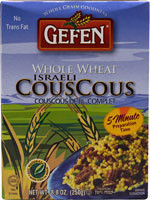 3 PACK of Gefen Israeli Couscous Whole Wheat -- 8.8 oz