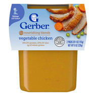 <img alt="3 PACK of Gerber, 2nd Foods, Nourishing Blends, Sitter, Vegetable Chicken, 2 Pack, 4 oz (113 g) Each" title="3 PACK of Gerber, 2nd Foods, Nourishing Blends, Sitter, Vegetable Chicken, 2 Pack, 4 oz (113 g) Each,015000073022"