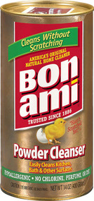 3 PACK of Bon Ami Powder Cleanser -- 14 oz