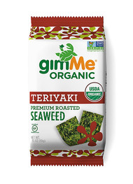 3 PACK OF gimMe, Premium Roasted Seaweed, Teriyaki, .35 oz (10 g),gimMe, Premium Roasted Seaweed, Teriyaki, .35 oz (10 g)
