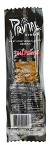 3 PACK of Primal Spirit Foods Primal Strips Meatless Vegan Jerky Thai Peanut -- 1 oz