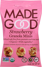 3 PACK of MadeGood Granola Minis Strawberry -- 0.85 oz