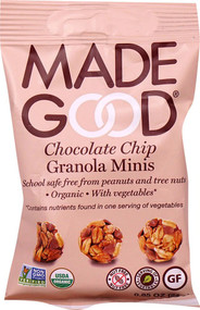 3 PACK of MadeGood Granola Minis Chocolate Chip -- 0.85 oz