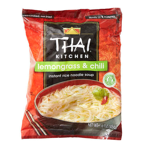 <img alt="3 PACK of Thai Kitchen, Instant Rice Noodle Soup, Lemongrass & Chili, 1.6 oz (45 g)" title="3 PACK of Thai Kitchen, Instant Rice Noodle Soup, Lemongrass & Chili, 1.6 oz (45 g),737628029501"