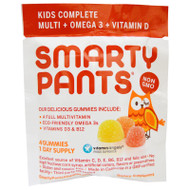 SmartyPants, Kids Complete Multivitamin, Strawberry Banana, Orange and Lemon, 15 Packets (Discontinued Item)