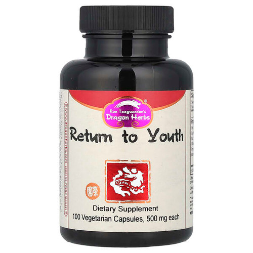 <img alt="Dragon Herbs, Return to Youth, 100 Vegetarian Capsules" title="Dragon Herbs, Return to Youth, 100 Vegetarian Capsules,679372003201"