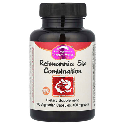 <img alt="Dragon Herbs, Rehmannia Six Combination, 100 Vegetarian Capsules" title="Dragon Herbs, Rehmannia Six Combination, 100 Vegetarian Capsules,679372003263"