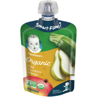 3 PACK OF Gerber Organic 2nd Foods Pear Zucchini Mango -- 3.5 oz