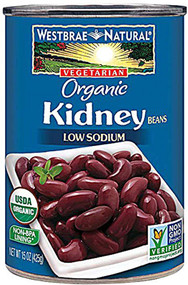 3 PACK OF Westbrae Natural Organic Kidney Beans -- 15 oz