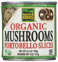 3 PACK OF Native Forest Organic Sliced Portabello Mushrooms Gluten Free -- 4 oz