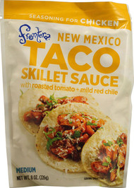 3 PACK OF Frontera Taco Skillet Sauce Seasoning for Chicken New Mexico Medium -- 8 oz