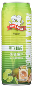 3 PACK OF Amy and Brian Coconut Juice With Lime -- 17.5 fl oz