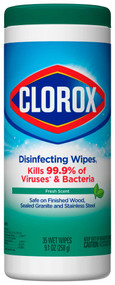 3 PACK OF Clorox Disinfecting Wipes Fresh Scent -- 35 Wipes