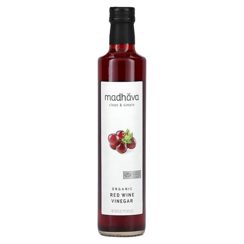 <img alt="Madhava, Organic Red Wine Vinegar, 16.9 fl oz" title="Madhava, Organic Red Wine Vinegar, 16.9 fl oz,078314401004"