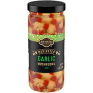 3 PACK OF Private Selection Marinated Garlic Mushrooms -- 8 oz