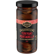 3 PACK OF Private Selection Marinated Teriyaki Portabella Sliced Mushrooms -- 8 oz