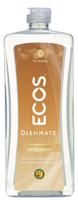 3 PACK OF Earth Friendly ECOS Dishmate Almond -- 25 fl oz