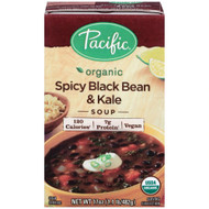 3 PACK OF Pacific Foods Organic Soup Spicy Black Bean & Kale -- 17 oz