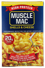 3 PACK OF Muscle Mac Shells & Cheese Deluxe -- 11 oz