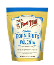 3 PACK OF Bobs Red Mill Yellow Corn Grits Polenta -- 24 oz