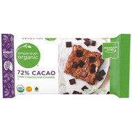 3 PACK OF Simple Truth Organic Dark Chocolate Chunks 72% Cacao -- 10 oz