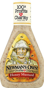 3 PACK OF Newmans Own Lighten Up Honey Mustard Dressing -- 16 fl oz