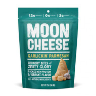 3 PACK OF Moon Cheese Cheese Snacks Garlickin' Parmesan -- 2 oz