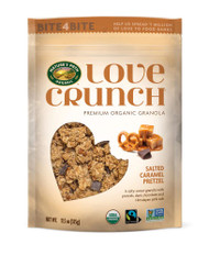 3 PACK OF Natures Path Love Crunch Premium Organic Granola Salted Caramel Pretzel -- 11.5 oz