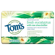 3 PACK OF Toms of Maine Natural Beauty Bar Fresh Eucalyptus -- 5 oz
