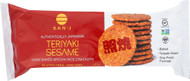 3 PACK OF San-J Brown Rice Cracker Teriyaki Sesame -- 3.6 oz