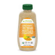 3 PACK OF Primal Kitchen Organic Spicy Brown Mustard -- 12 oz
