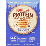 3 PACK OF Krusteaz Blueberry Protein Pancake Mix -- 20 oz