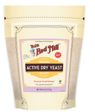 3 PACK OF Bobs Red Mill Active Dry Yeast Gluten Free -- 8 oz