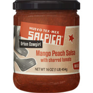 3 PACK OF Salpica Salsa Mild Mango Peach -- 16 fl oz