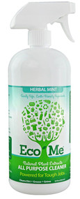 3 PACK OF Eco-Me All Purpose Cleaner Herbal Mint -- 32 fl oz