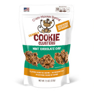 3 PACK OF Crazy Monkey Baking Cookie Clusters Mint Chocolate Chip -- 7.5 oz