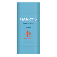 3 PACK OF Harrys Odor Control Deodorant Redwood -- 2.5 oz