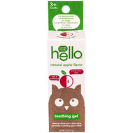 3 PACK OF Hello Teething Gel Natural Apple -- 0.53 oz