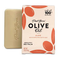 3 PACK OF Peet Bros Olive Oil Bar Soap Aloe -- 5 oz