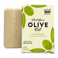 3 PACK OF Peet Bros Olive Oil Bar Soap Unscented -- 5 oz