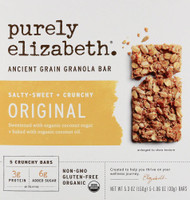 3 PACK OF Purely Elizabeth Ancient Grain Granola Bar -- 1.06 oz Each / Pack of 5