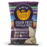 3 PACK OF Siete Grain Free Tortilla Chips No Salt -- 5 oz