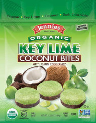 3 PACK OF Jennies Organic Key Lime Coconut Bites -- 5.25 oz