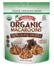 3 PACK OF Jennies Organic Macaroons Chocolate Drizzle -- 5.25 oz