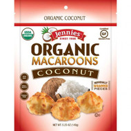 3 PACK OF Jennies Organic Macaroons Coconut -- 5.25 oz