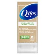 3 PACK OF Q-Tips Cotton Swabs Organic -- 600 Swabs