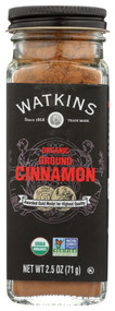 3 PACK OF Watkins Organic Ground Cinnamon -- 2.5 oz