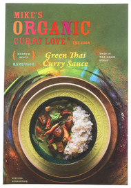 3 PACK OF Mikes Organic Curry Love Curry Sauce Green Thai -- 8.8 oz